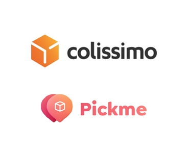 logo Colissimo et logo Pickme