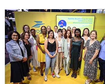 Vivatech - Eva Ngalle aux cotés de Nathalie Collin