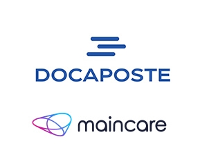 logo Docaposte et logo Maincare