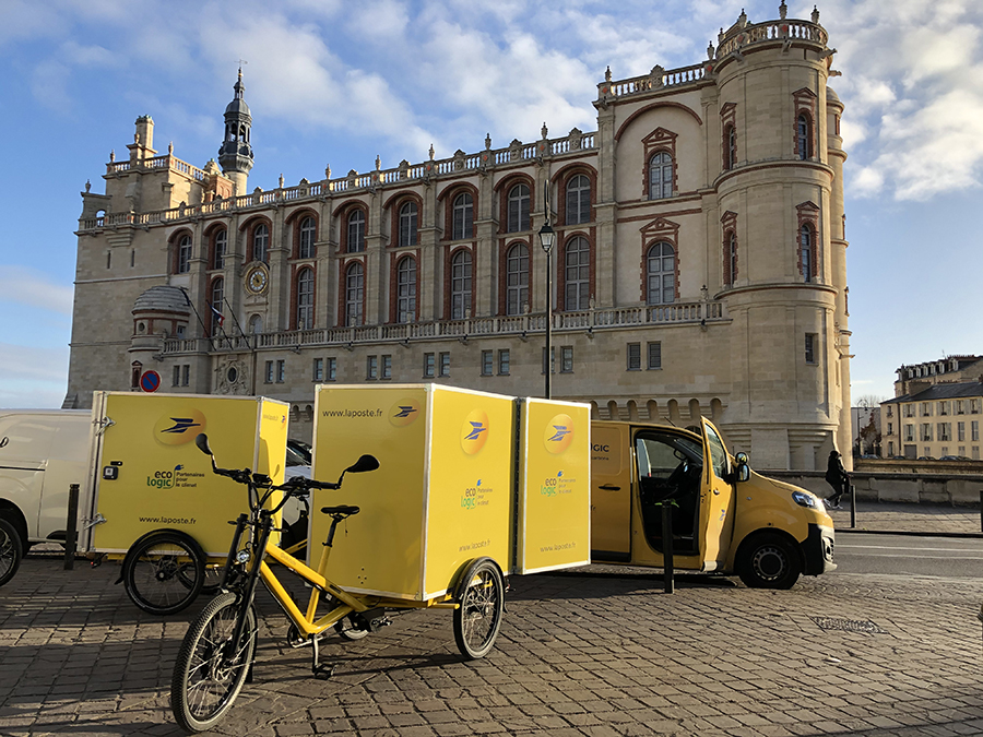 A SaintGermainenLaye, Colissimo livre 100 de ses colis en mode