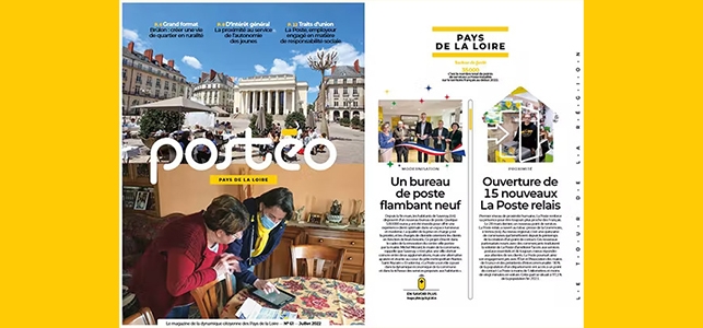 Couverture du  numéro 61 de Postéo, région Pays de La Loire