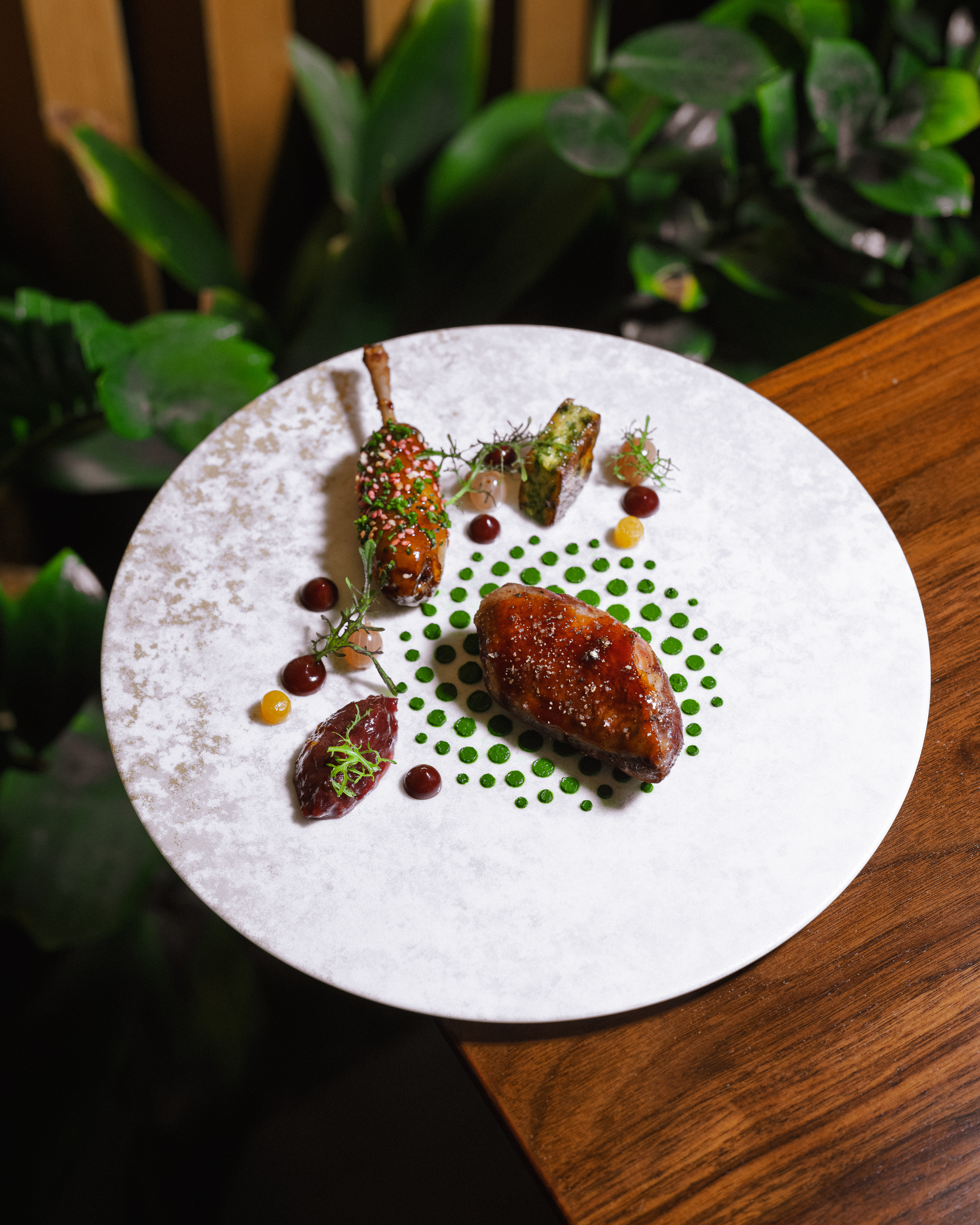Seasonal cuisine at Le Pavillon