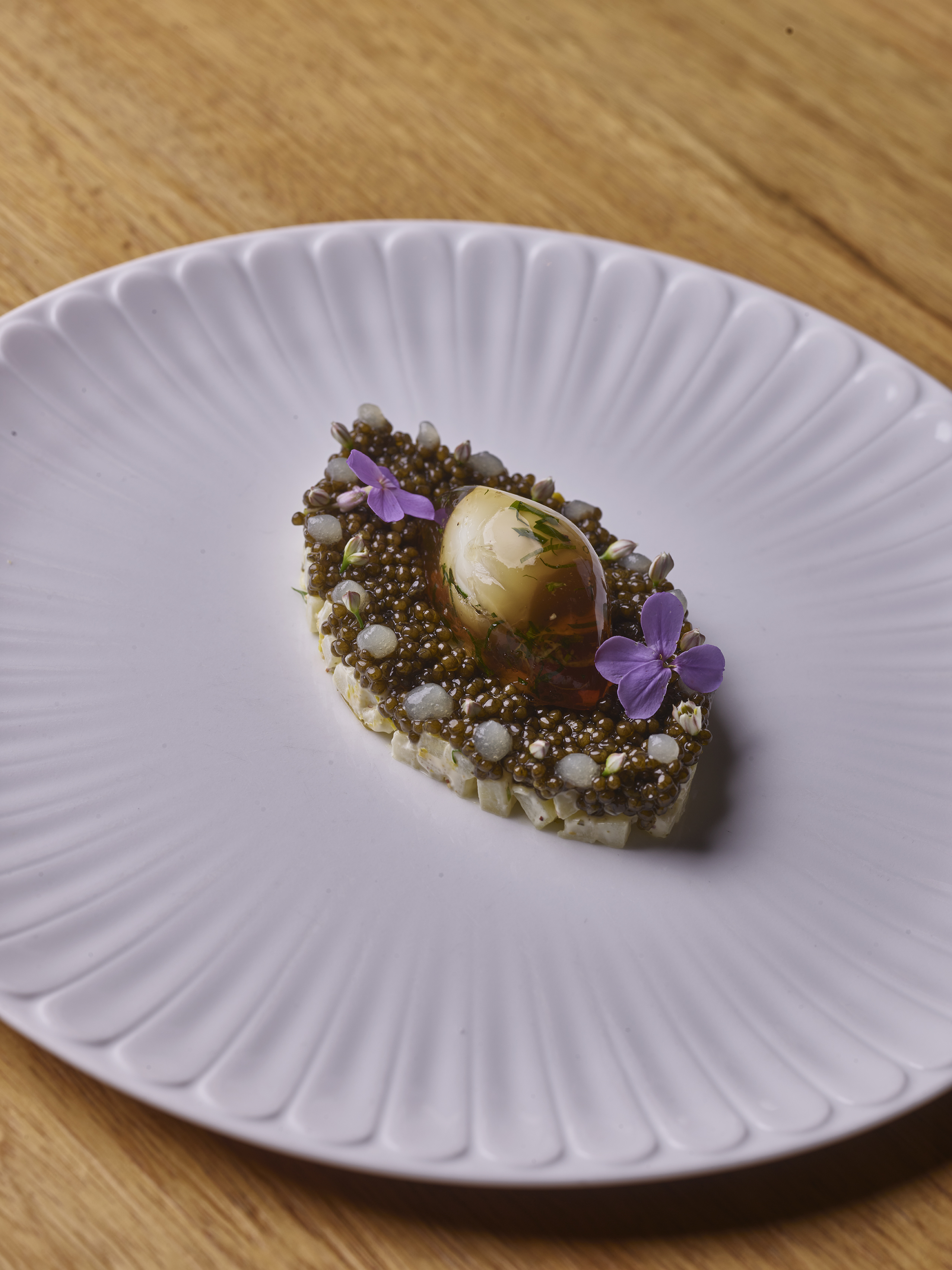 OEUF EN GELÉE and CAVIAR