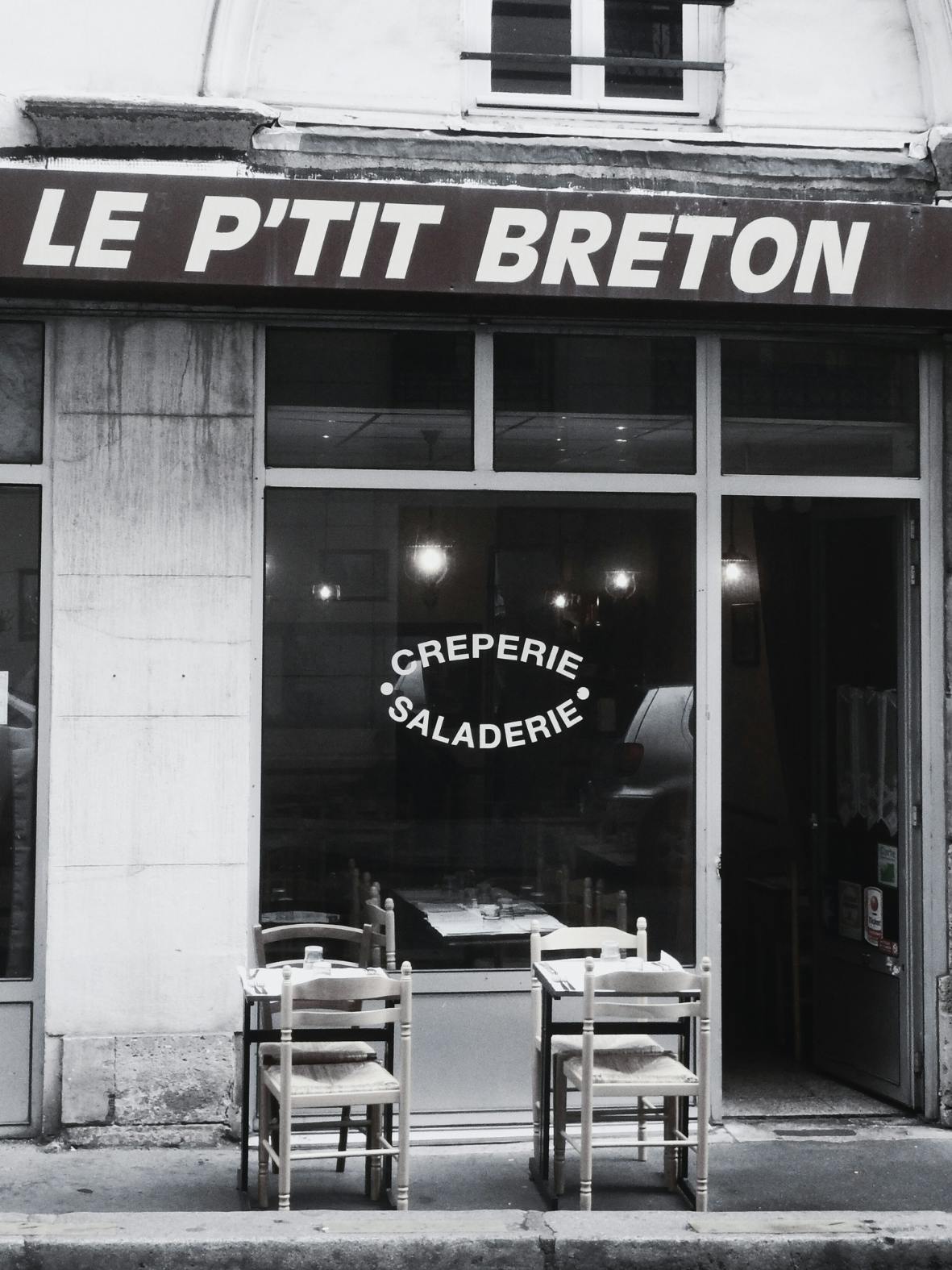 Première crêperie Le P'tit Breton 2014