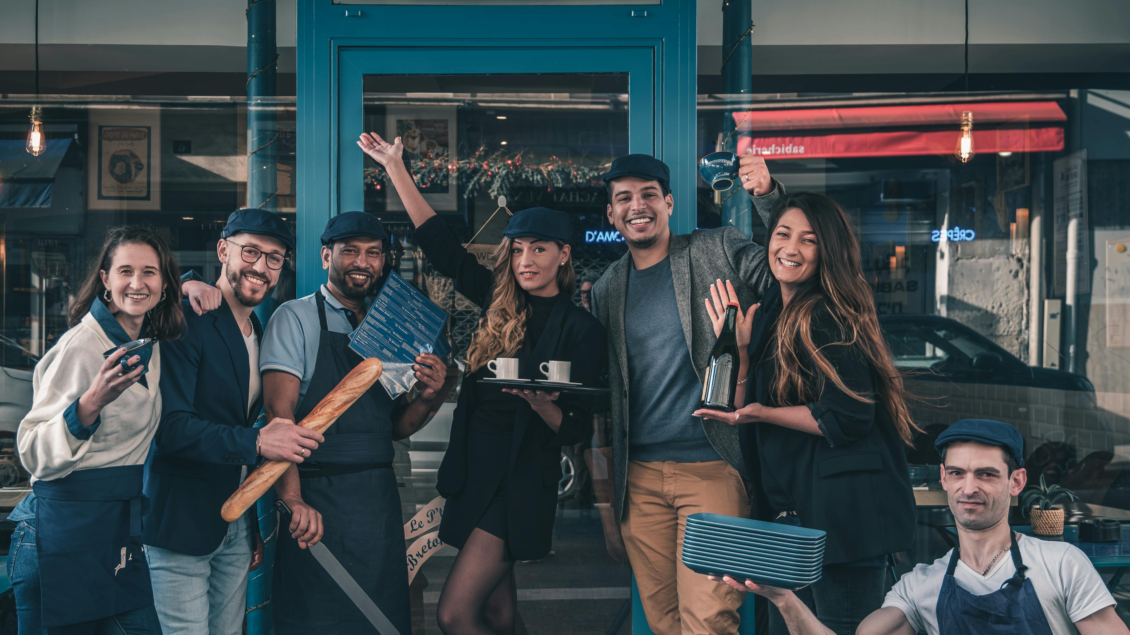 L'équipe Le P'tit Breton Lorette