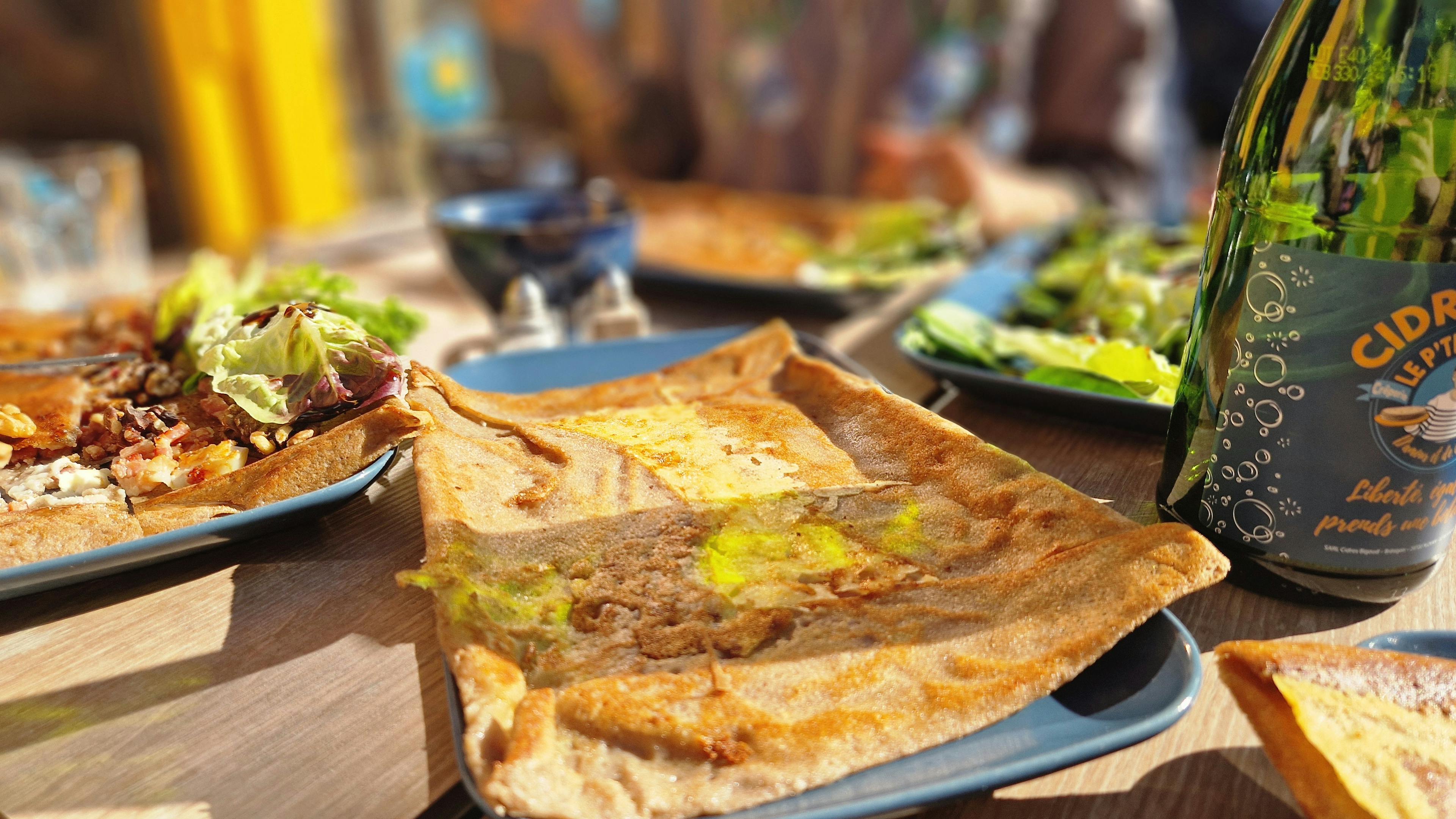 En terrasse chez Le P'tit Breton Aix