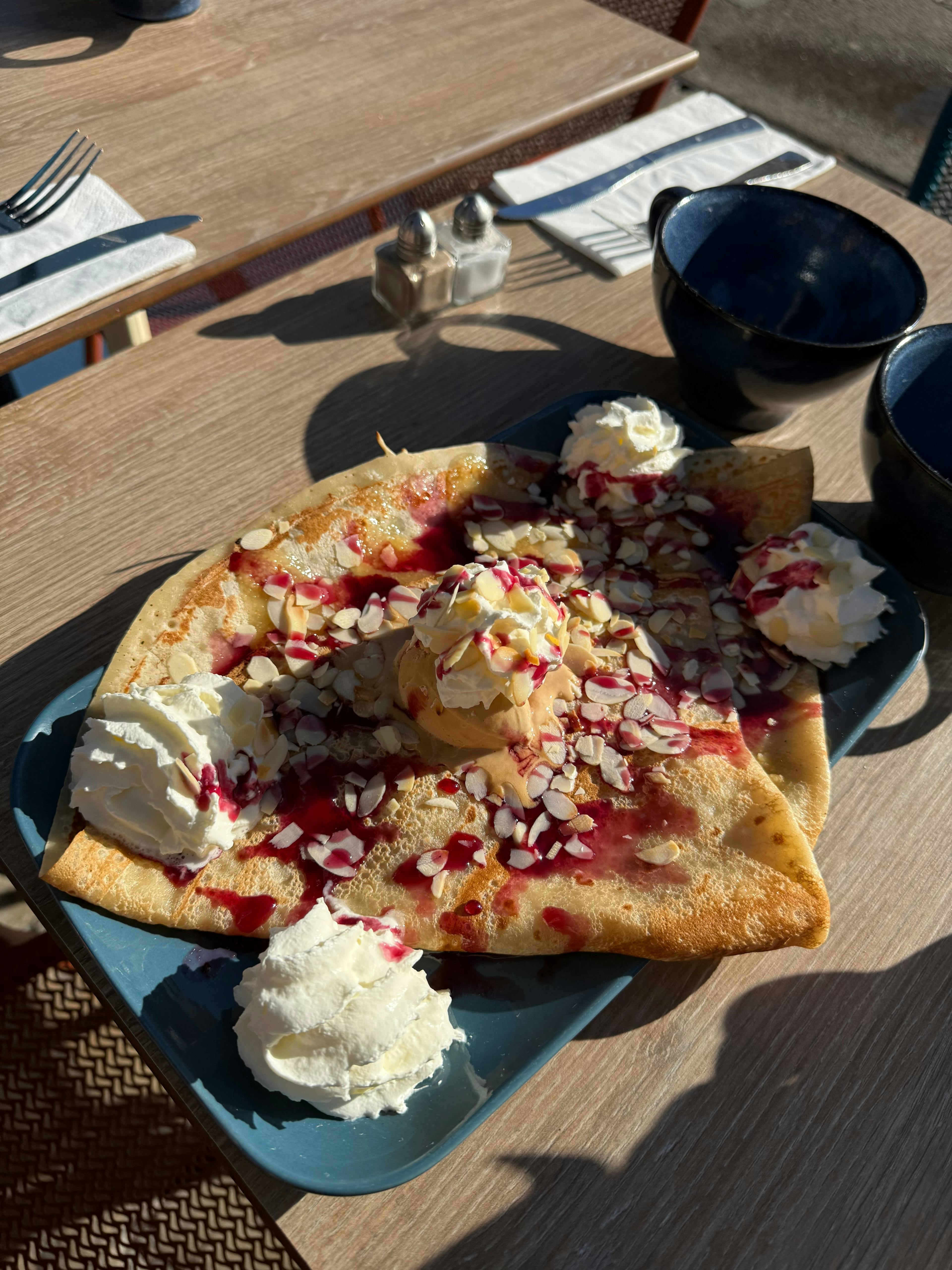 Crêpe au soleil