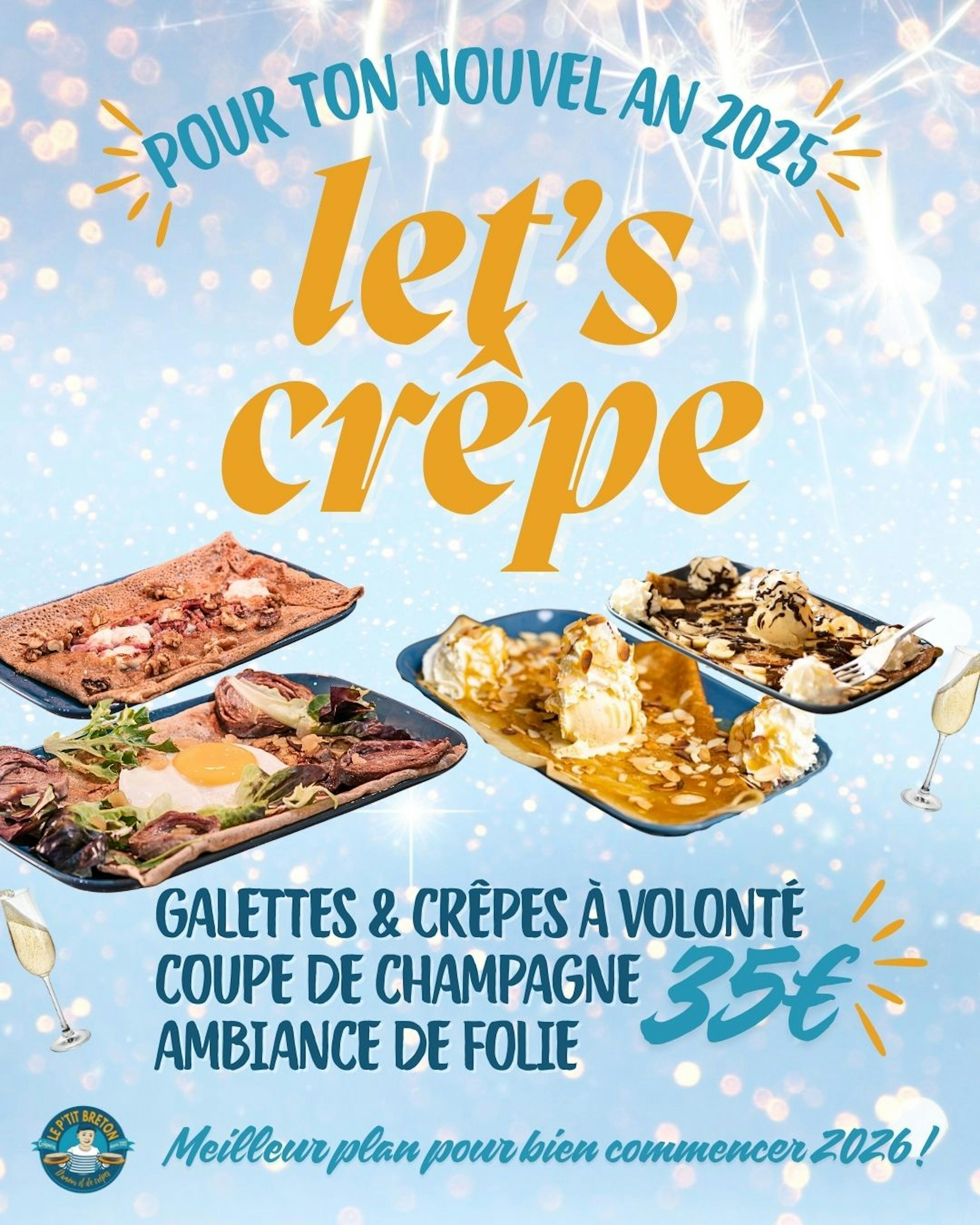 Formule Nouvel An Le P'tit Breton 35€