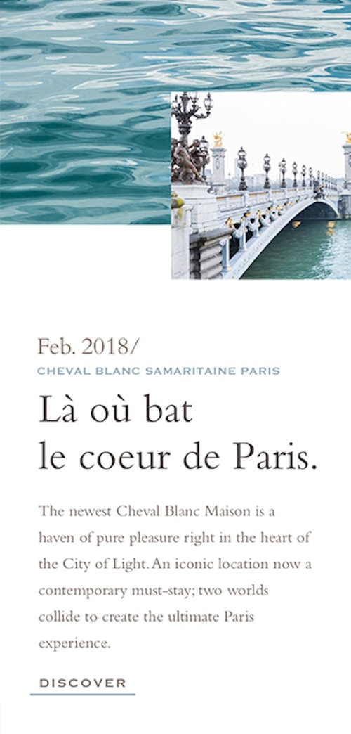 Inside The New Maison Cheval Blanc Paris