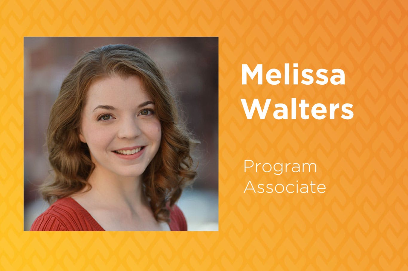 Headshot of Melissa Walters, Program Associate