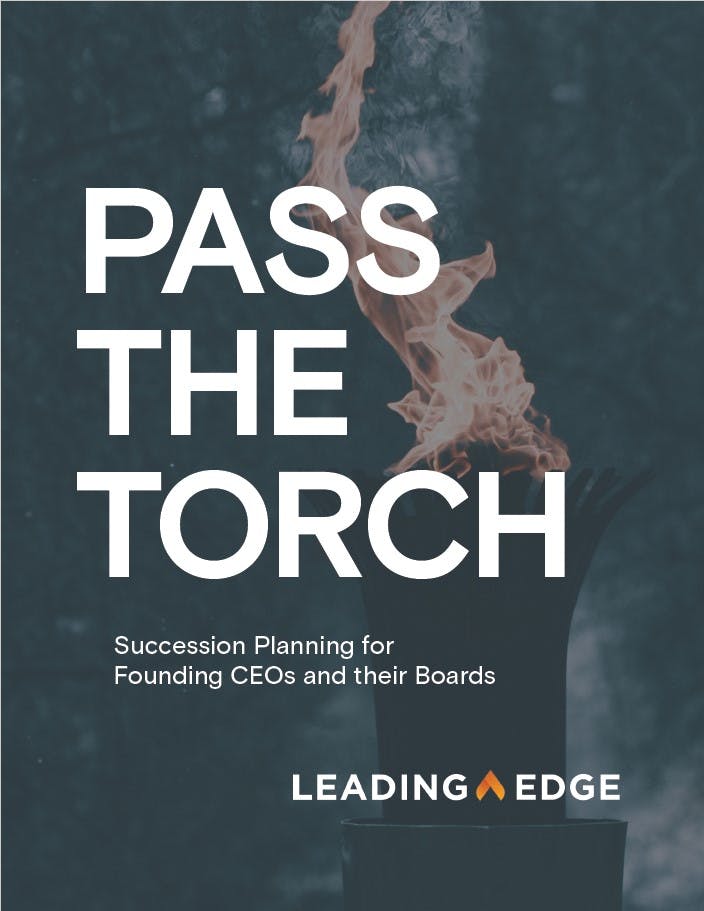 Pass the Torch: Succession Planning for Founding CEOs and their Boards