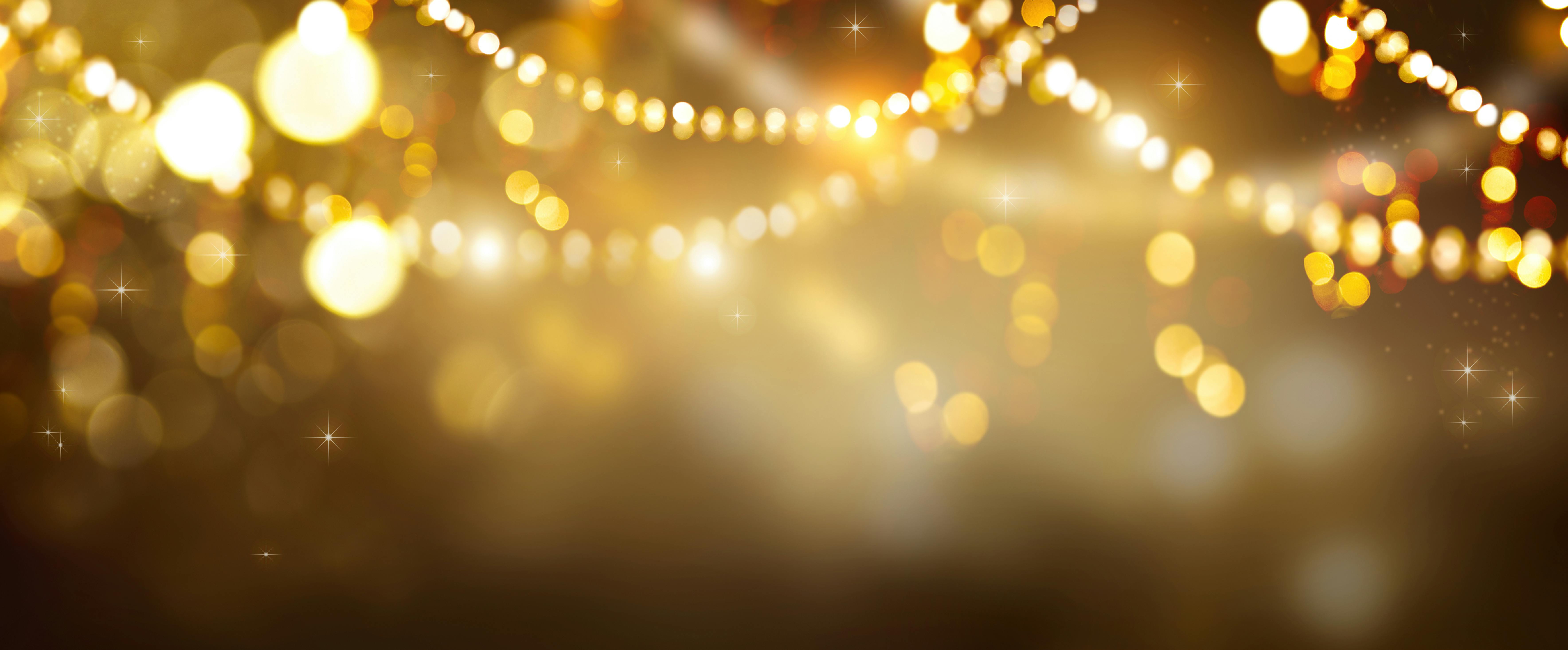 String lights celebration