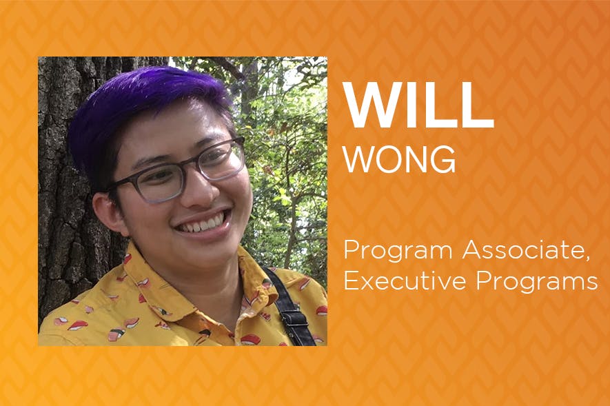 Headshot: Will Wong, Program Associate, Executive Programs