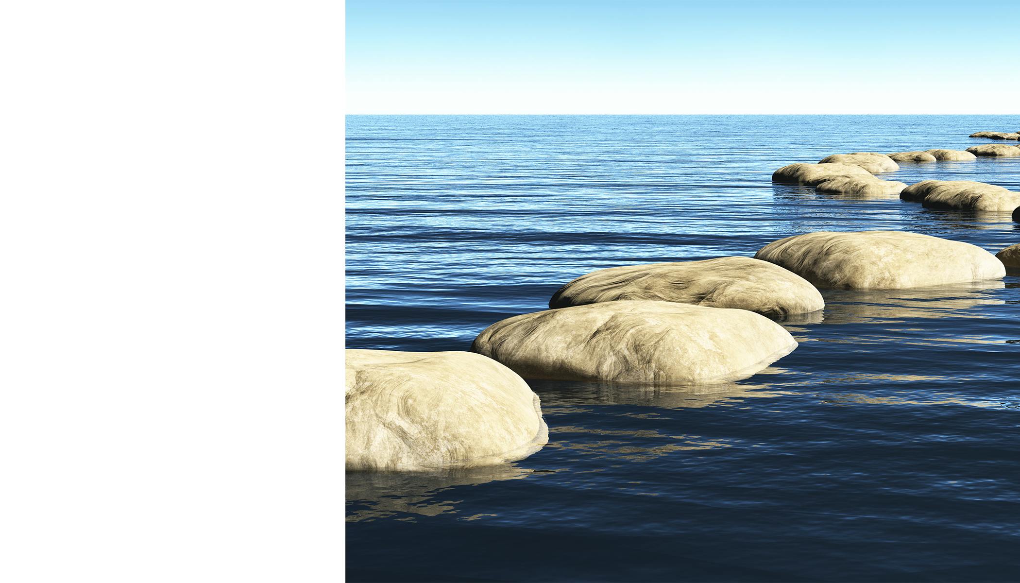 Photo of stepping stones