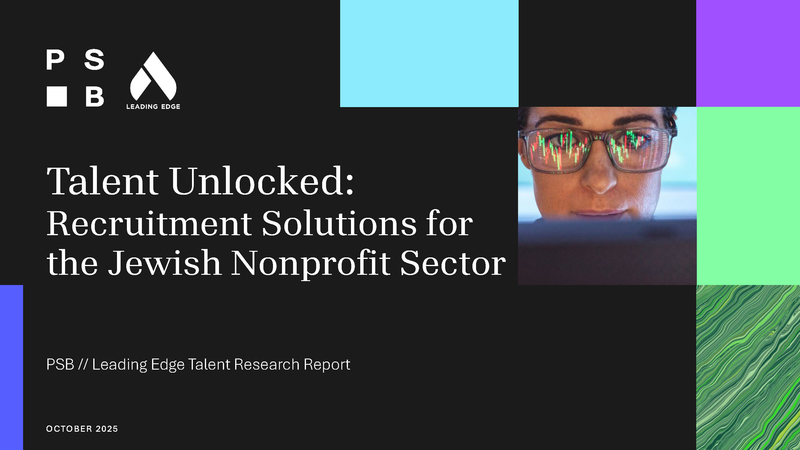 Cover, Talent Unlocked: Recruitment Solutions for the Jewish Nonprofit Sector