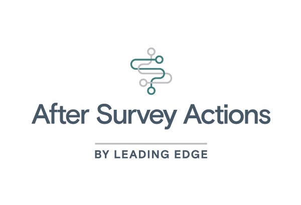 "After Survey Actions by Leading Edge" logo