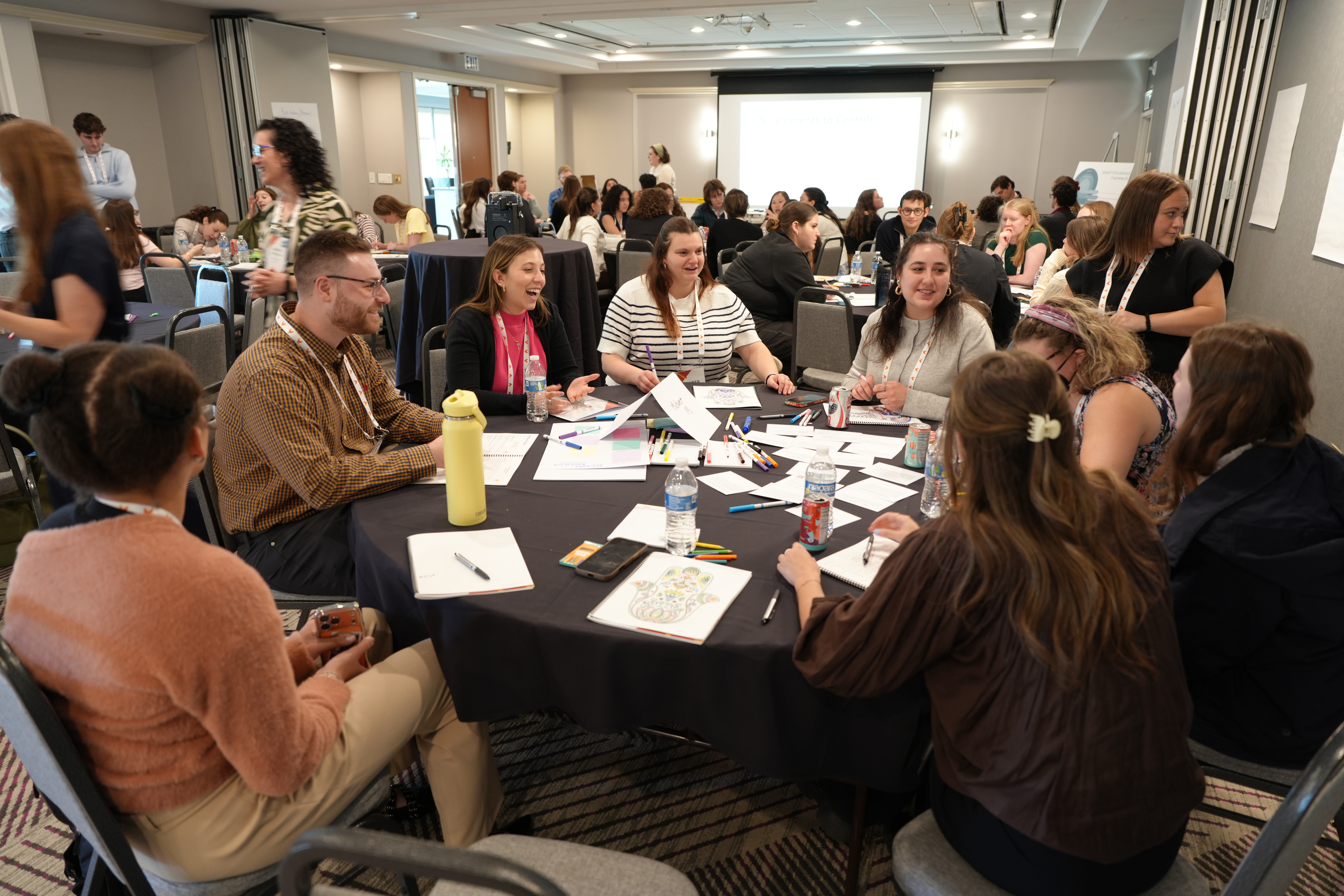 Participants discuss during day two of the Onboarding Intensive Program. 