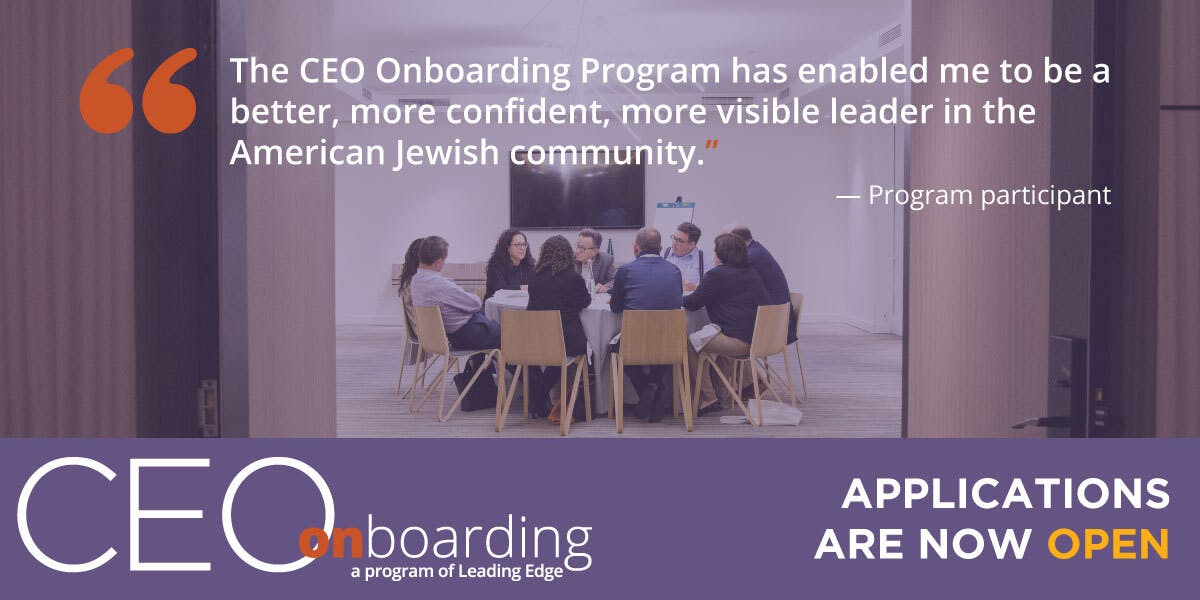 "The CEO Onboarding Program has enabled me to be a better, more confident, more visible leader."