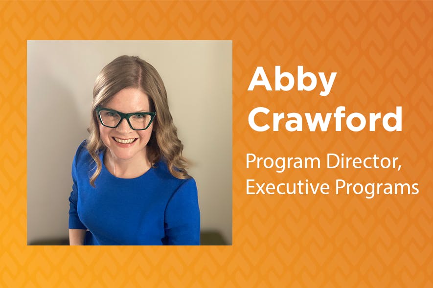 Headshot: Abby Crawford, Program Director, Executive Programs