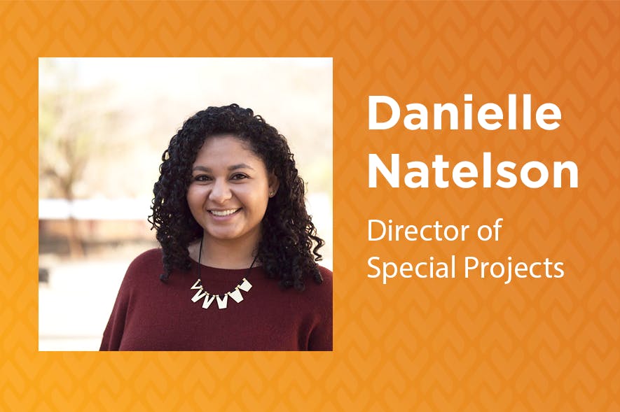 Headshot: Danielle Natelson, Director of Special Projects