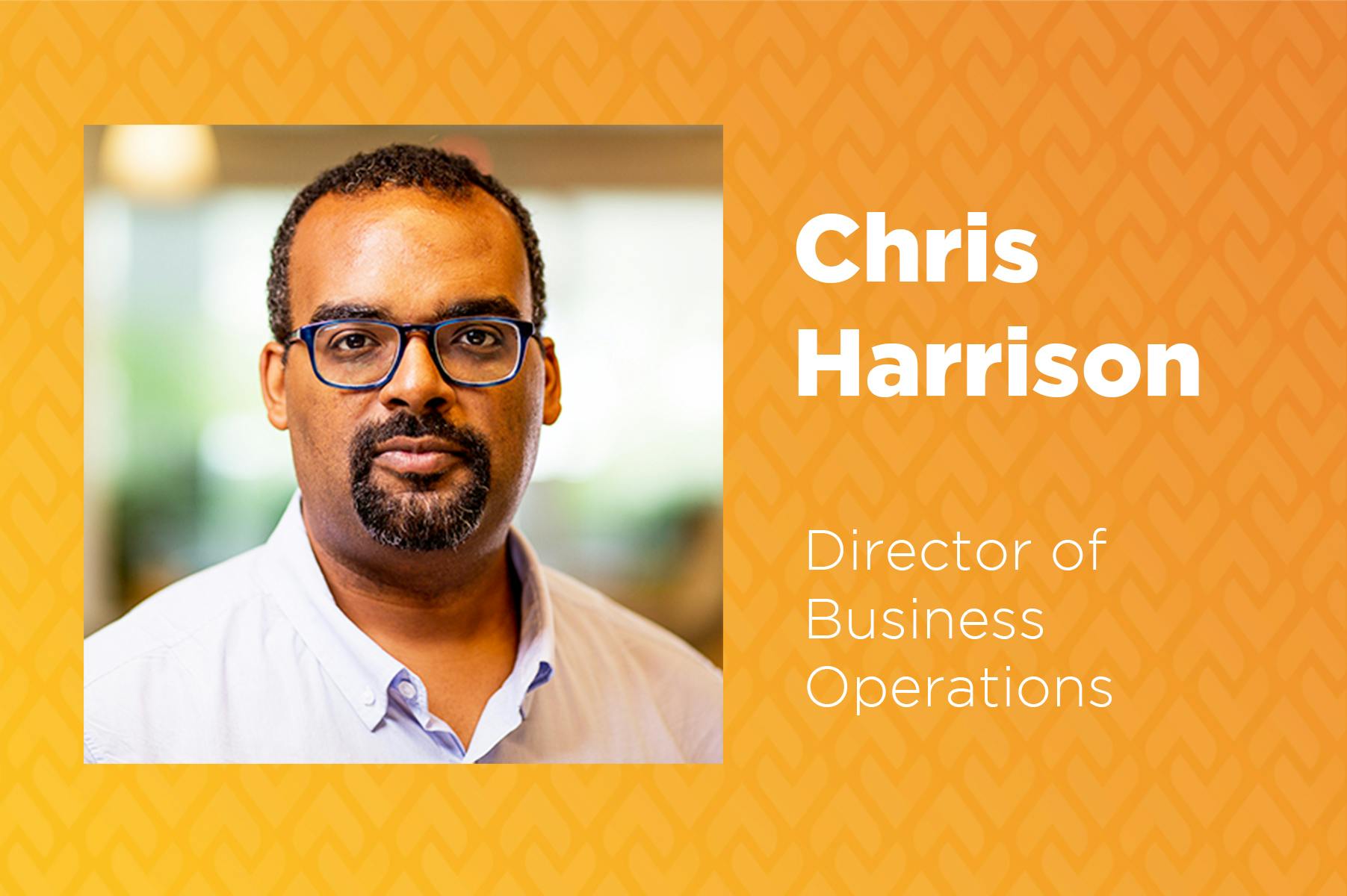 Headshot of Chris Harrison, Director of Business Operations