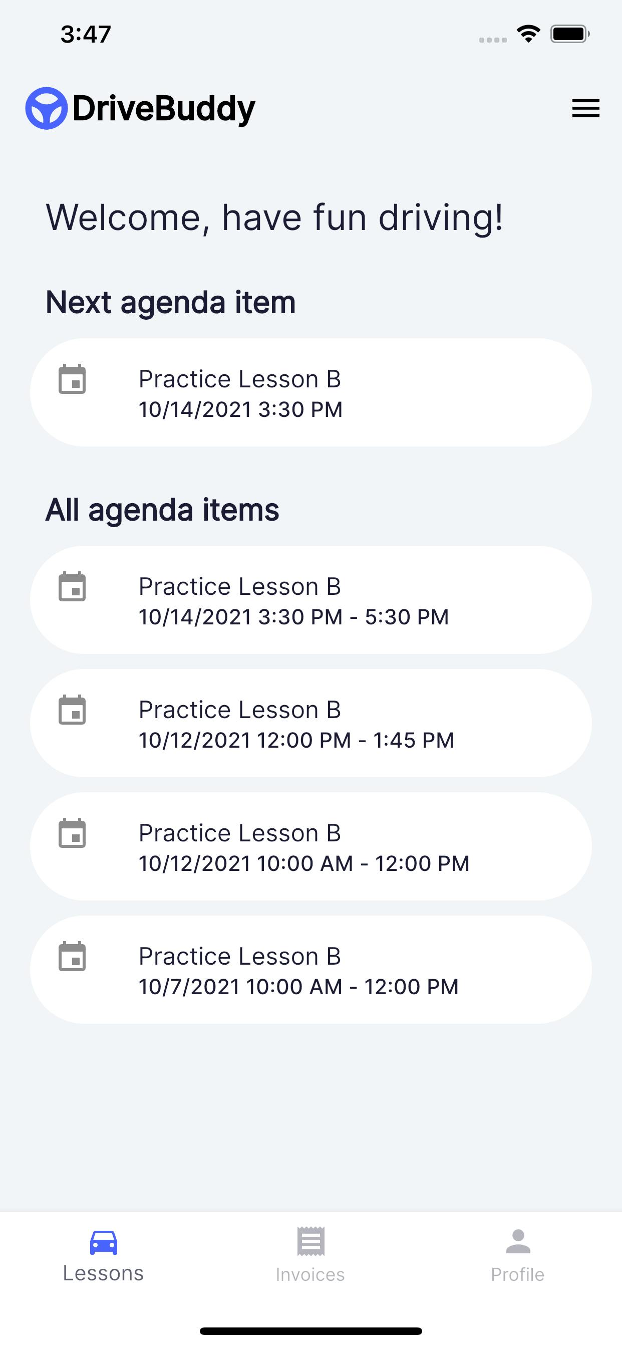 Lesson overview