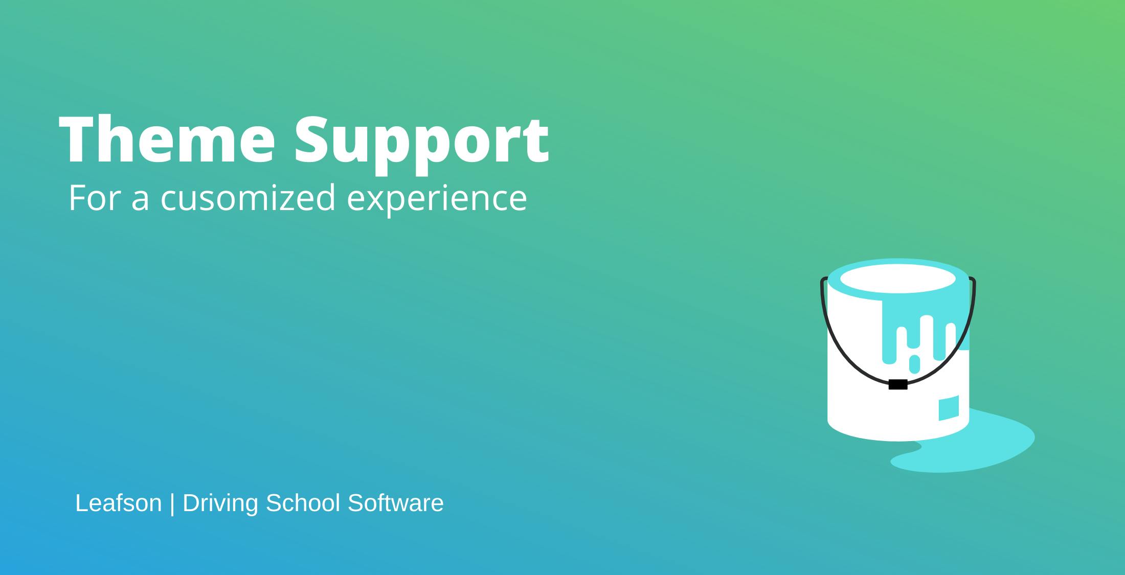 Theme support added