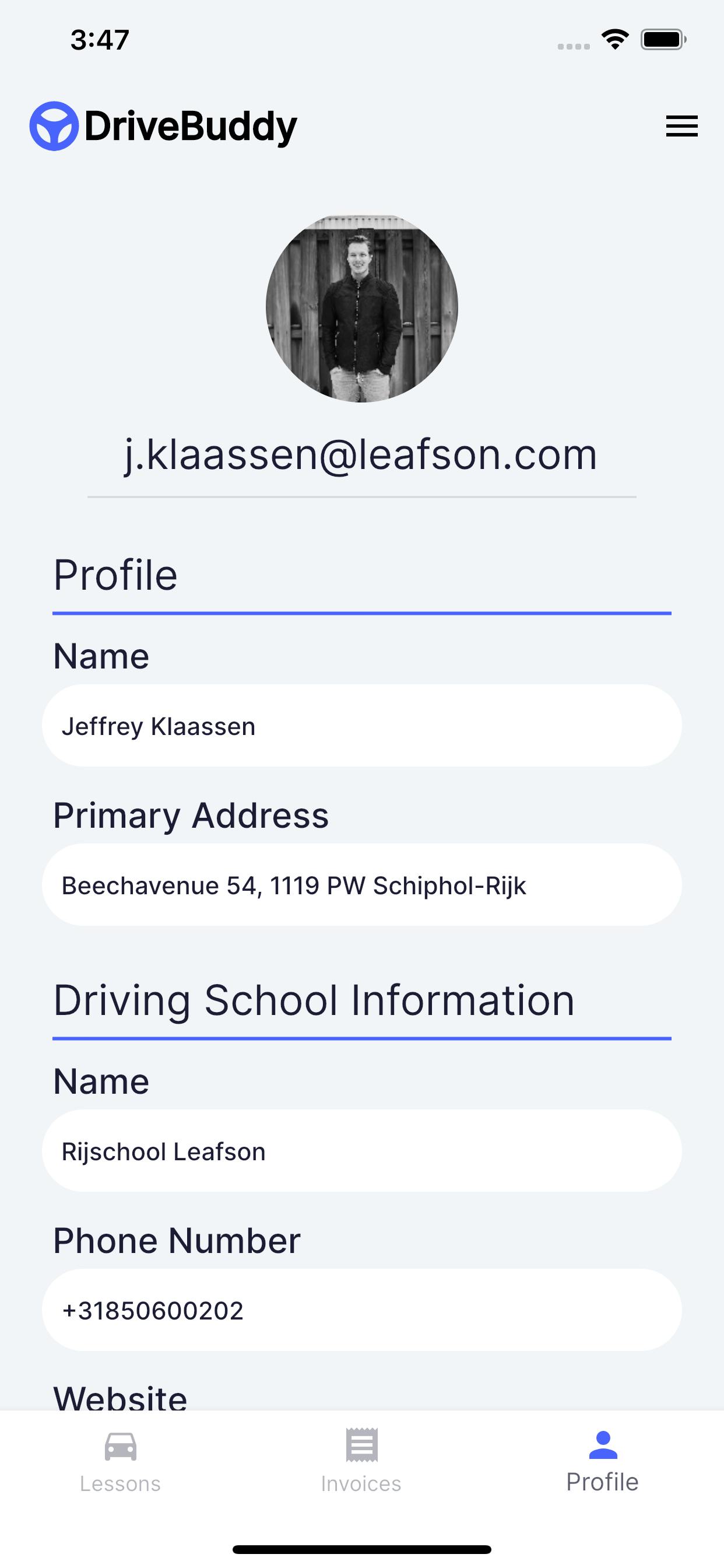 User Profile