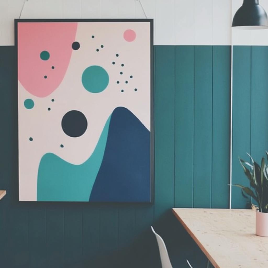a colourful poster