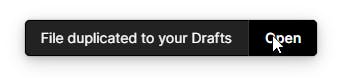 Screenshot of confirmation box, clicking "Open"