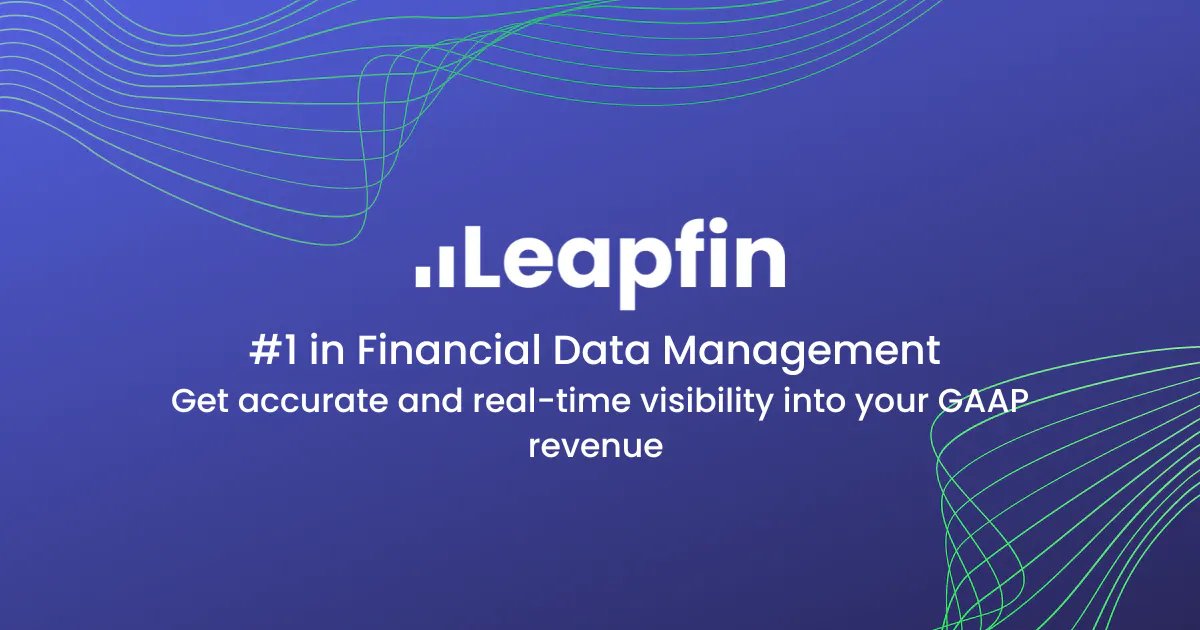 Leapfin Revenue Platform | The #1 Financial Data Management Solution