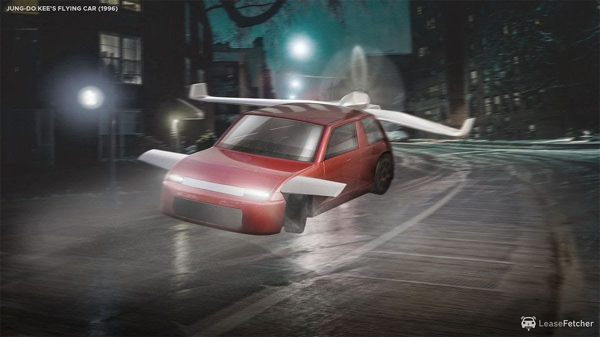 Jung-Do Kee's flying car - 1996