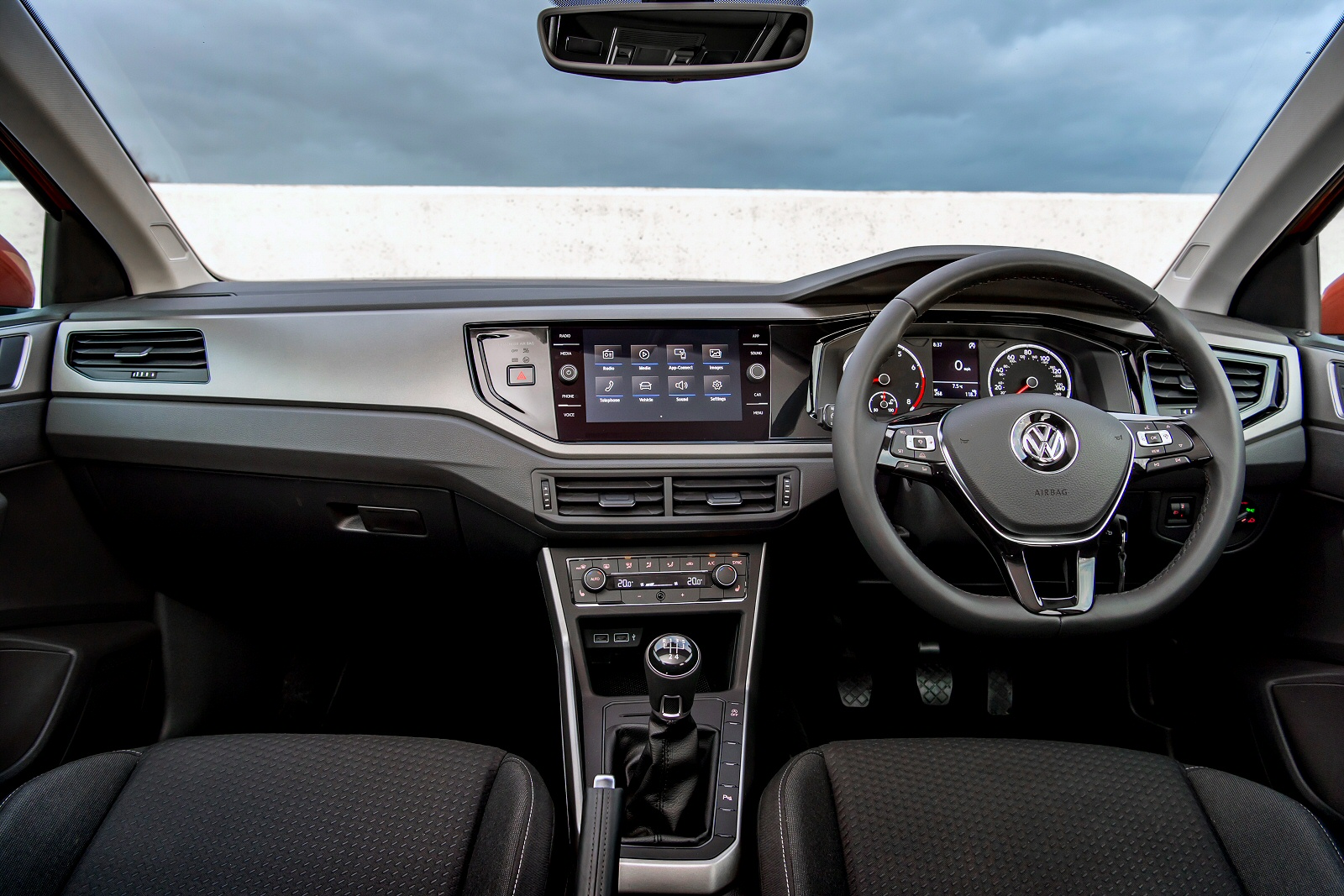 vw polo match 2020 interior