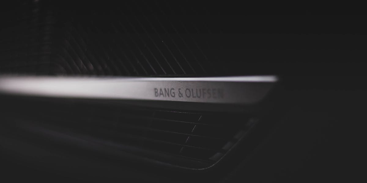 Audi Bang and Olufsen system