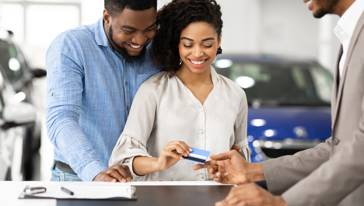 Can you purchase a car with a credit hot sale card