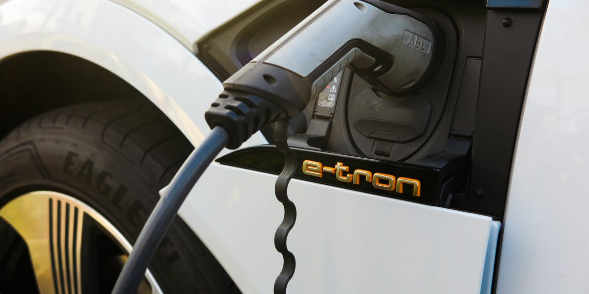 audi electric car charging