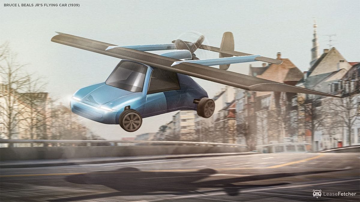 Bruce L Beals Jr's flying car - 1939