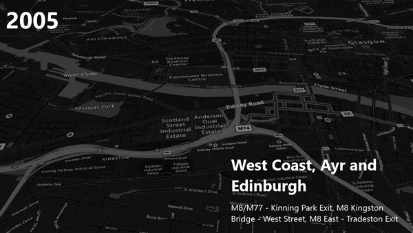 West Coast, Ayr, Edinburgh Traffic