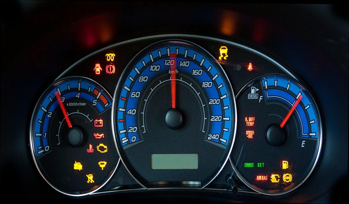 dashboard warning lights