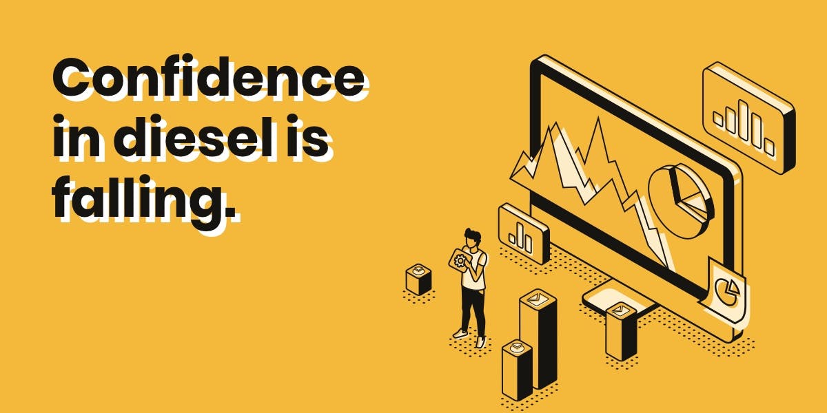 confidence in diesel falling