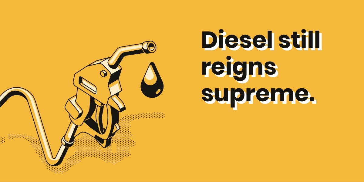 diesel still reigns supreme