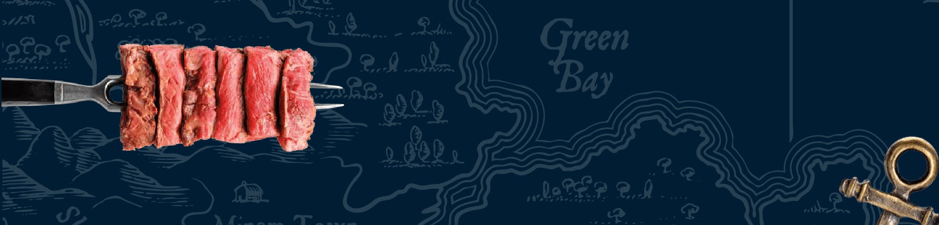 Vlees hoofdgerecht Le Bateau