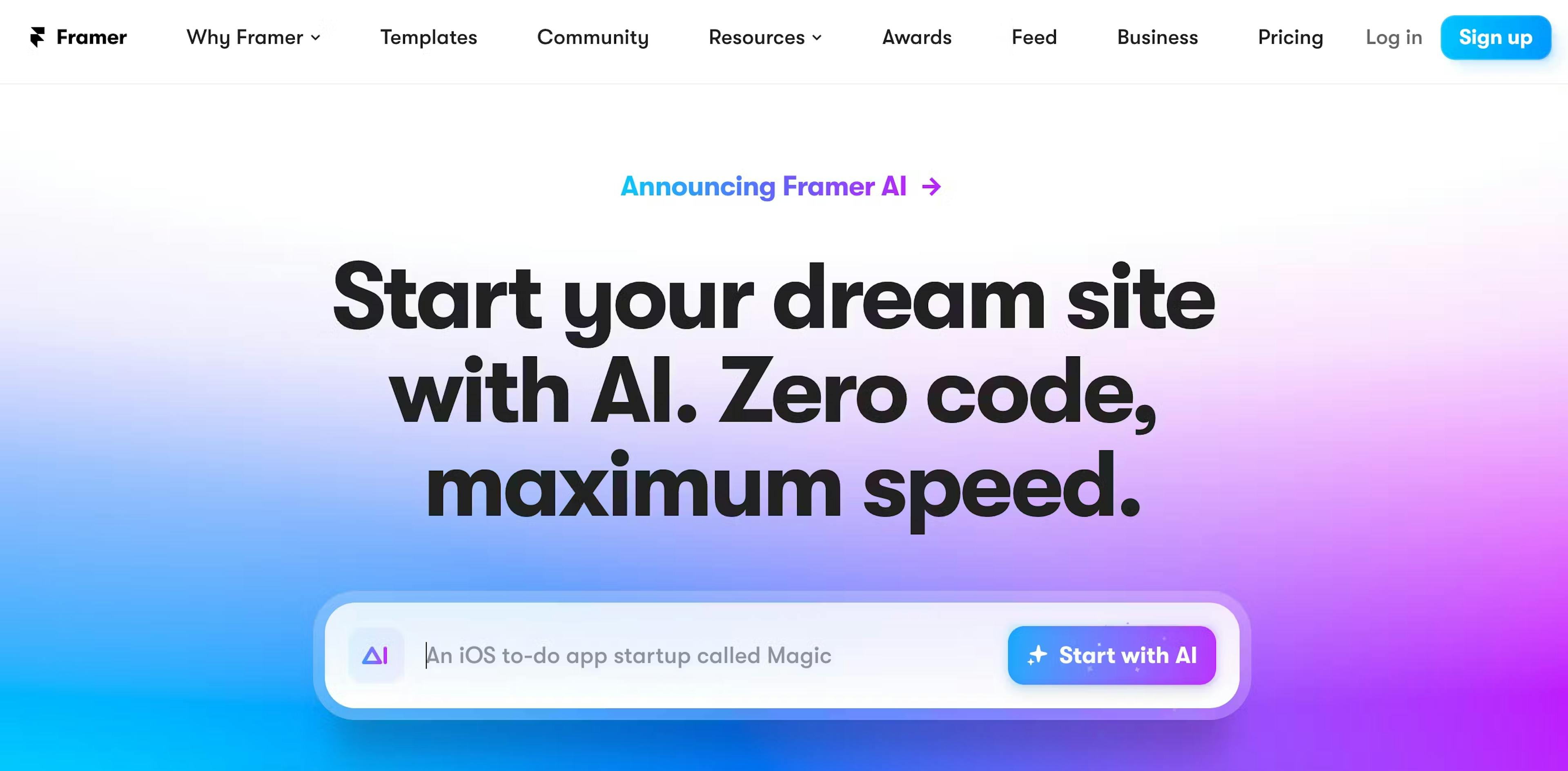 Framer CMS