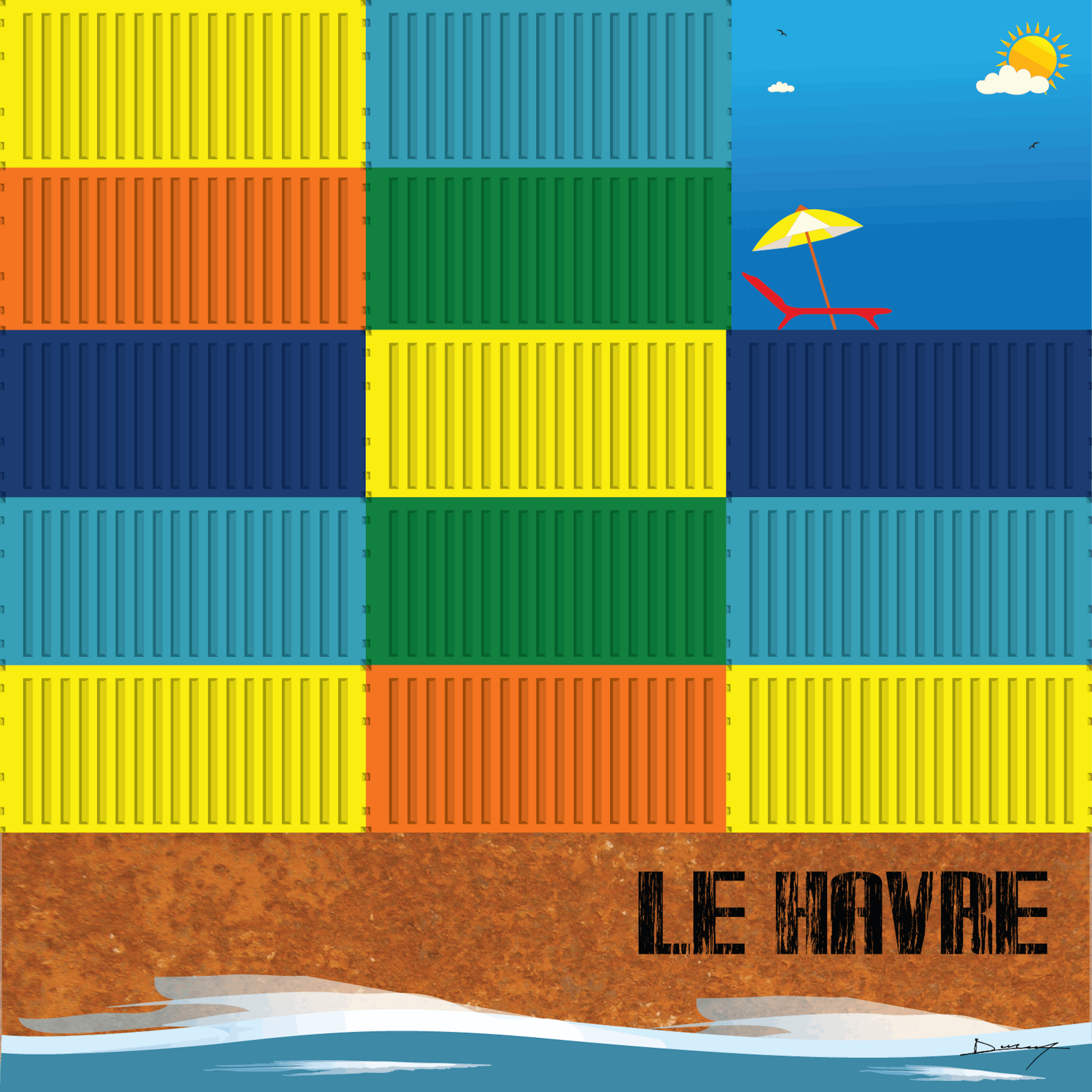 Le Havre par Guillaume Ducuing