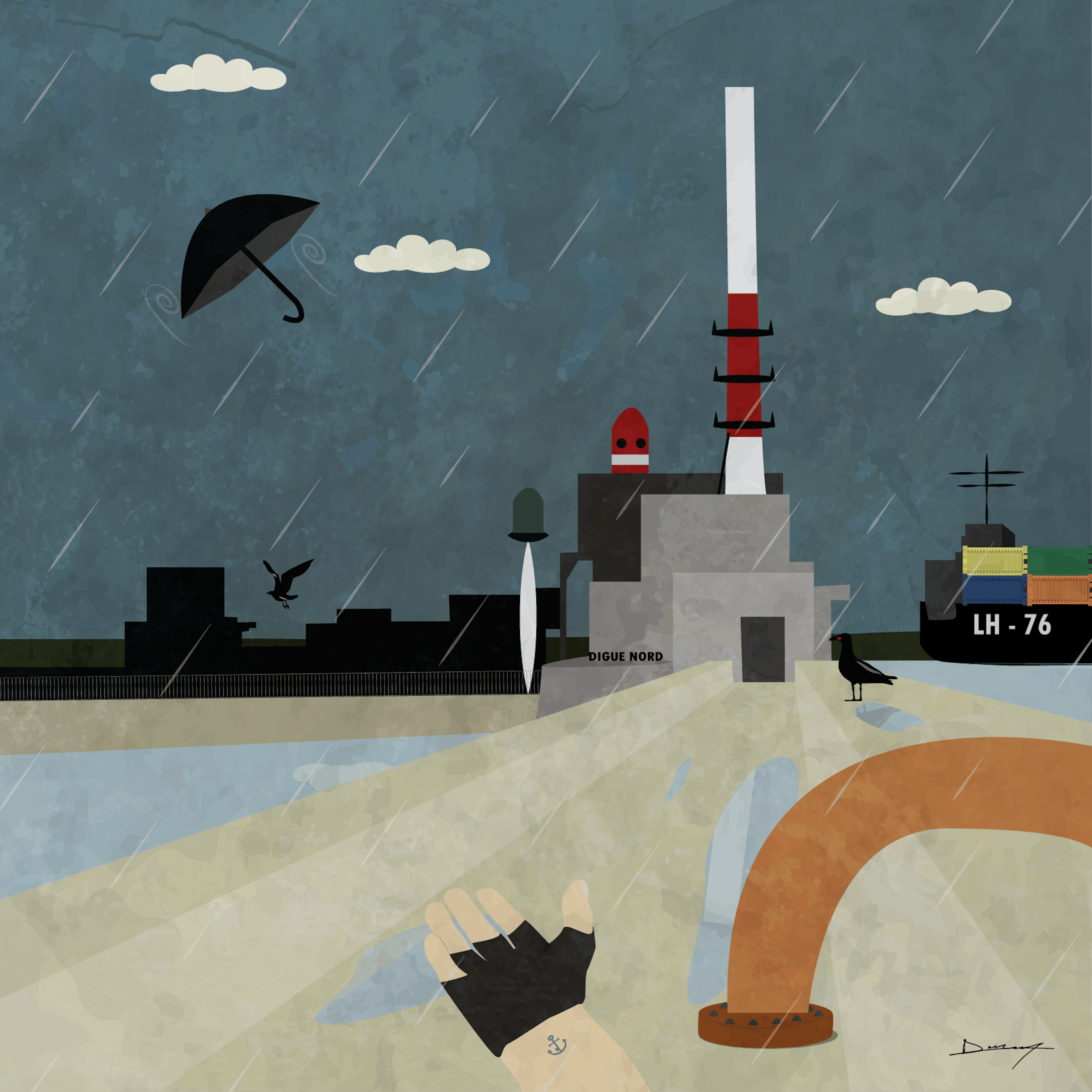 Le Havre par Guillaume Ducuing