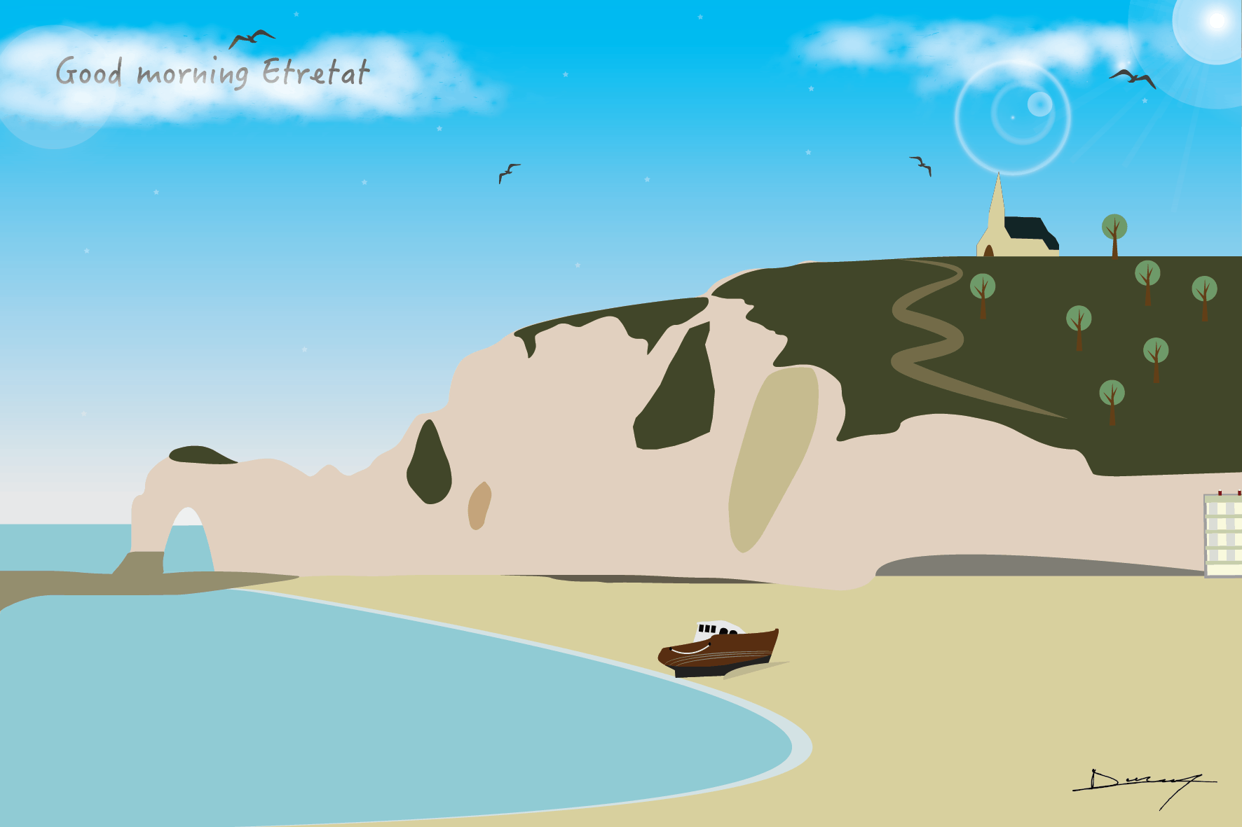 Etretat par Guillaume Ducuing