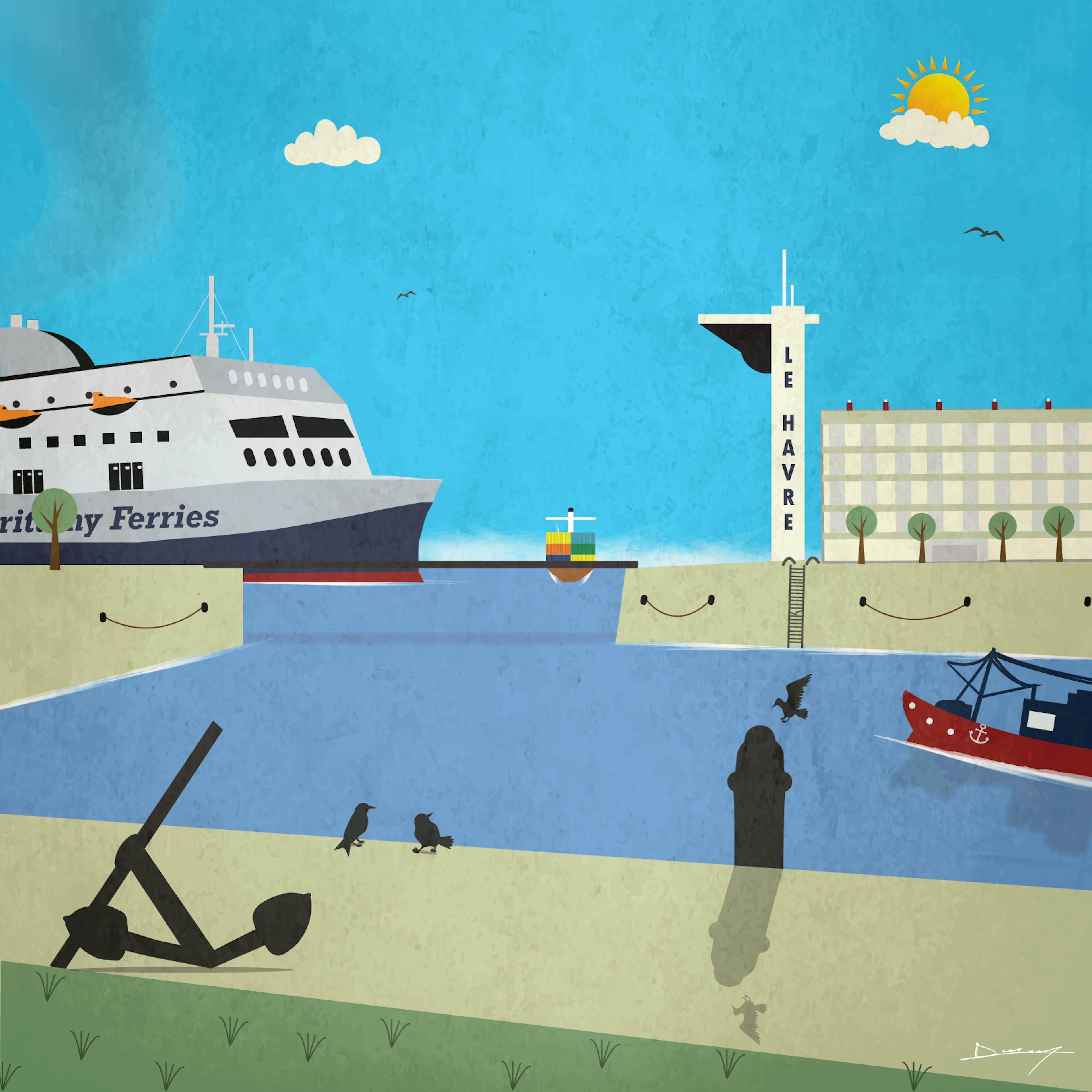 Le Havre par Guillaume Ducuing