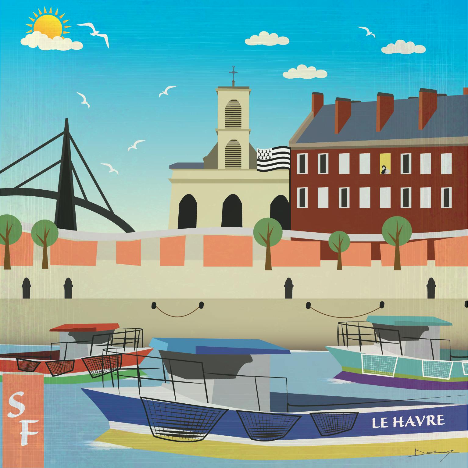 Le Havre par Guillaume Ducuing