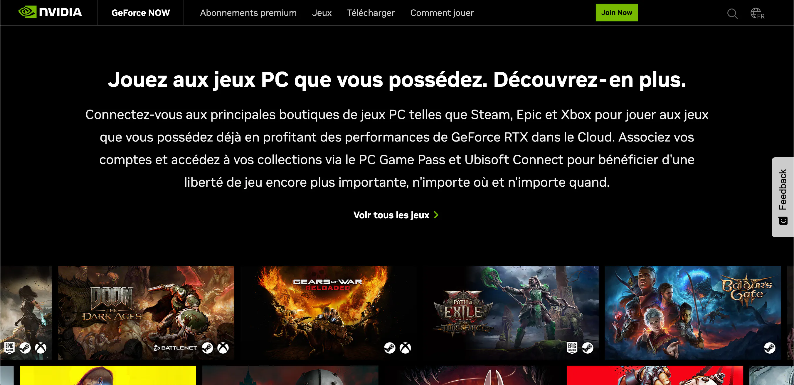 GeForce Now - Cloud gaming