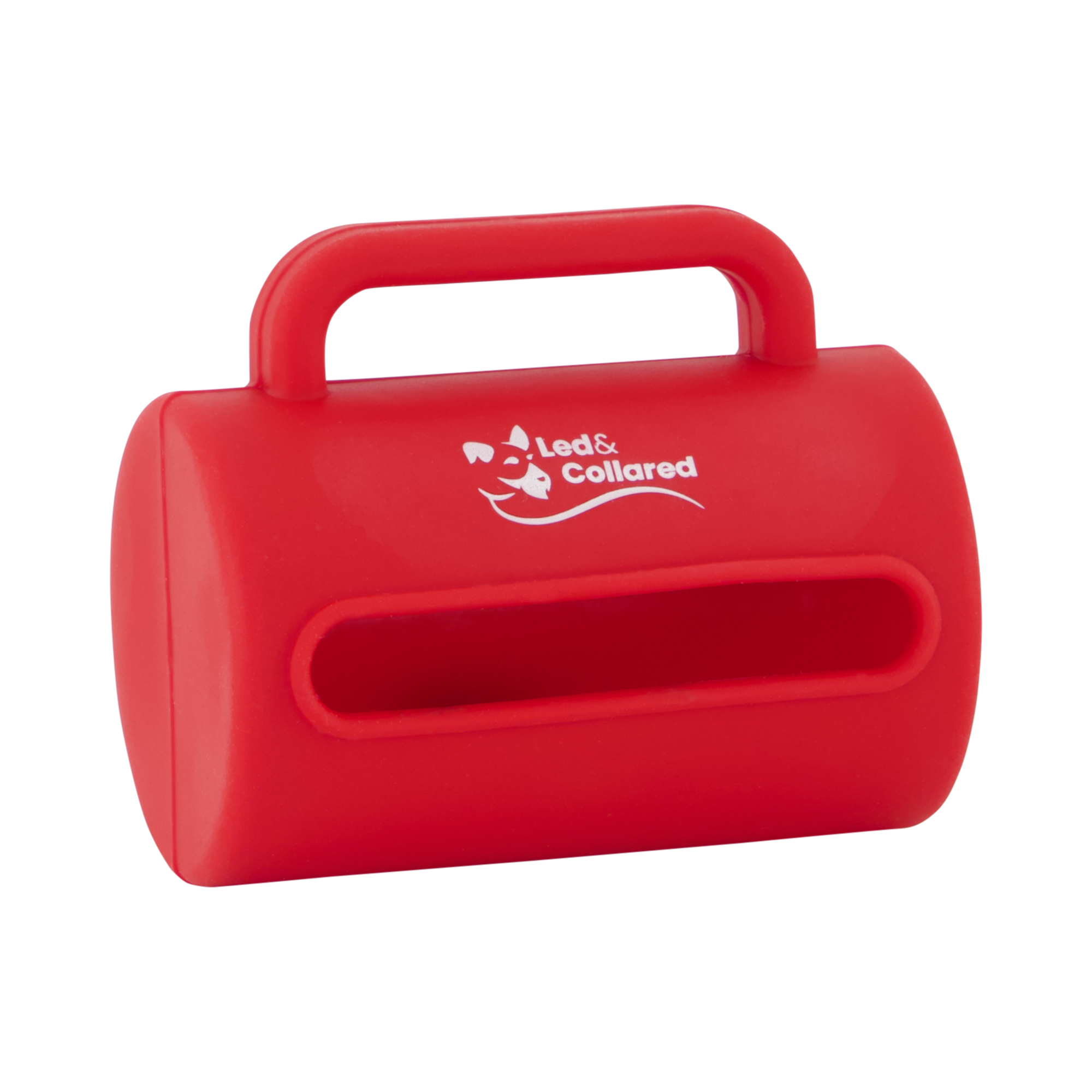 Dog Poop Bag Dispenser - Red